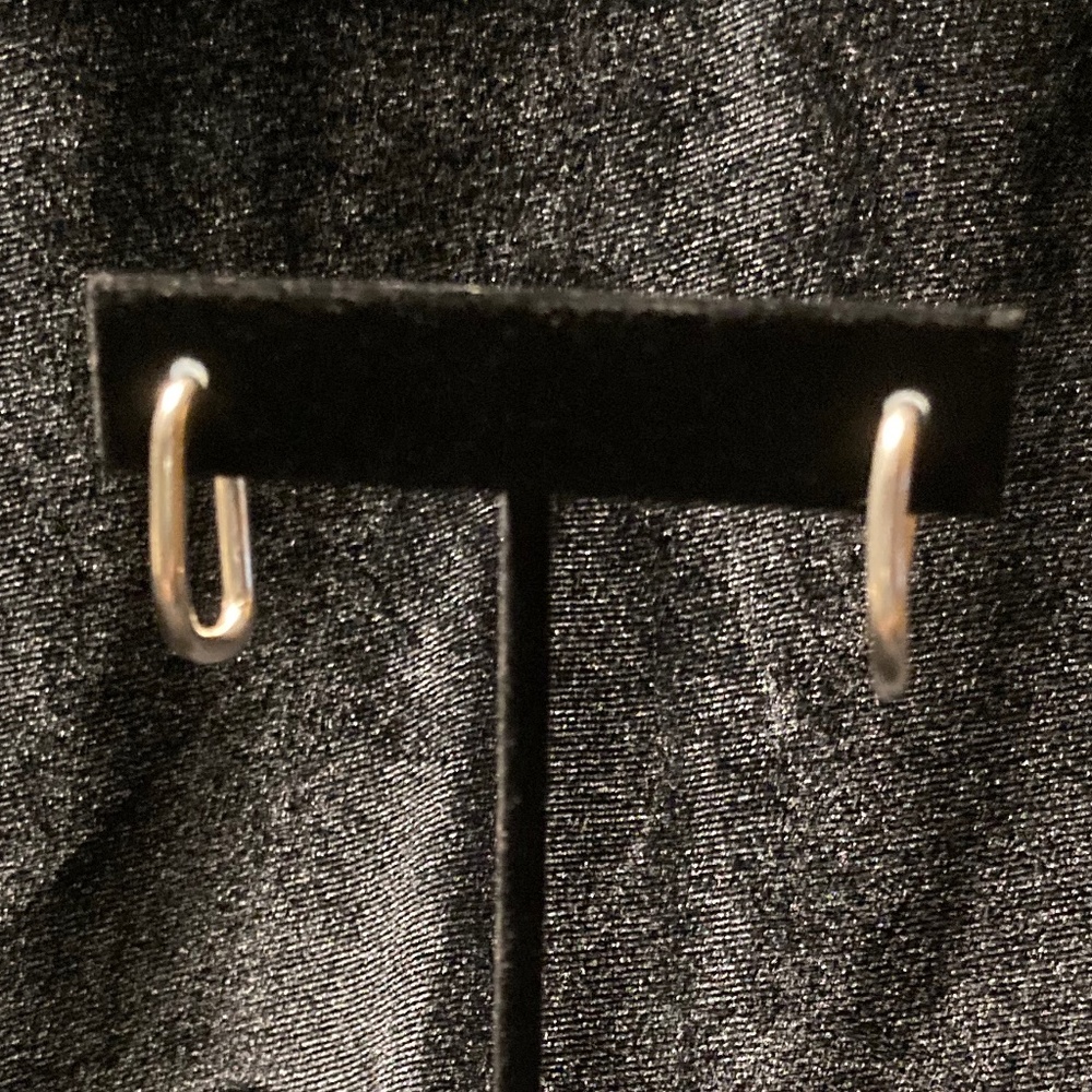 Silver Hoops, Large & Small - 3 Different Pairs - image 6